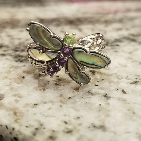 COPY - Carolyn Pollack Dragonfly Ring Size 10 NWT - Picture 2 of 5